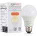 Amazon Basics Smart A19 LED Light Bulb, Dimmable Soft White (2700K), 9W (60W Equivalent), 800LM, Works with Alexa Only, 2.4 GHz Wi-Fi, No Hub Required, 1 Pack