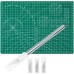 Anezus Craft Knife Precision Cutter and Self Healing Cutting Craft Mat Hobby Knife Set with 30 PCS Knife for Art Hobby Craft Scrapbooking Stencil